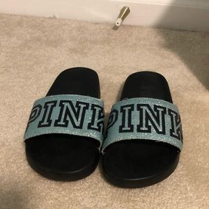 PINK Slides- worn once